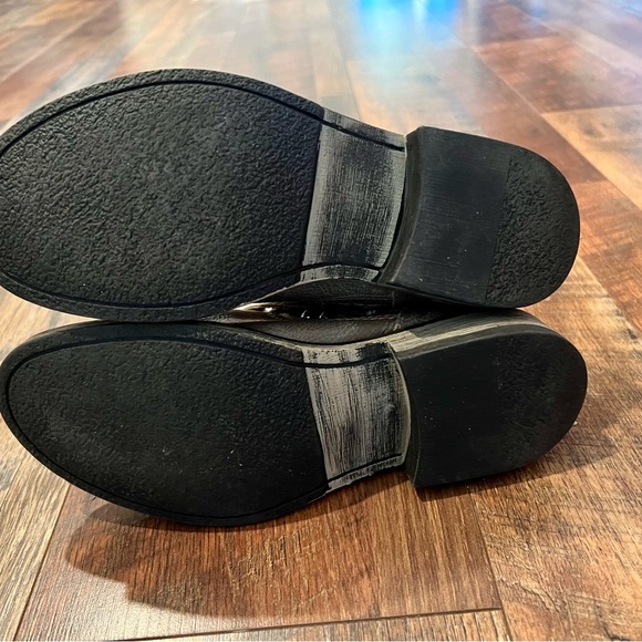 STEVE MADDEN Monicaa Leather Studded Moto Boots Size 7 - Picture 8 of 10